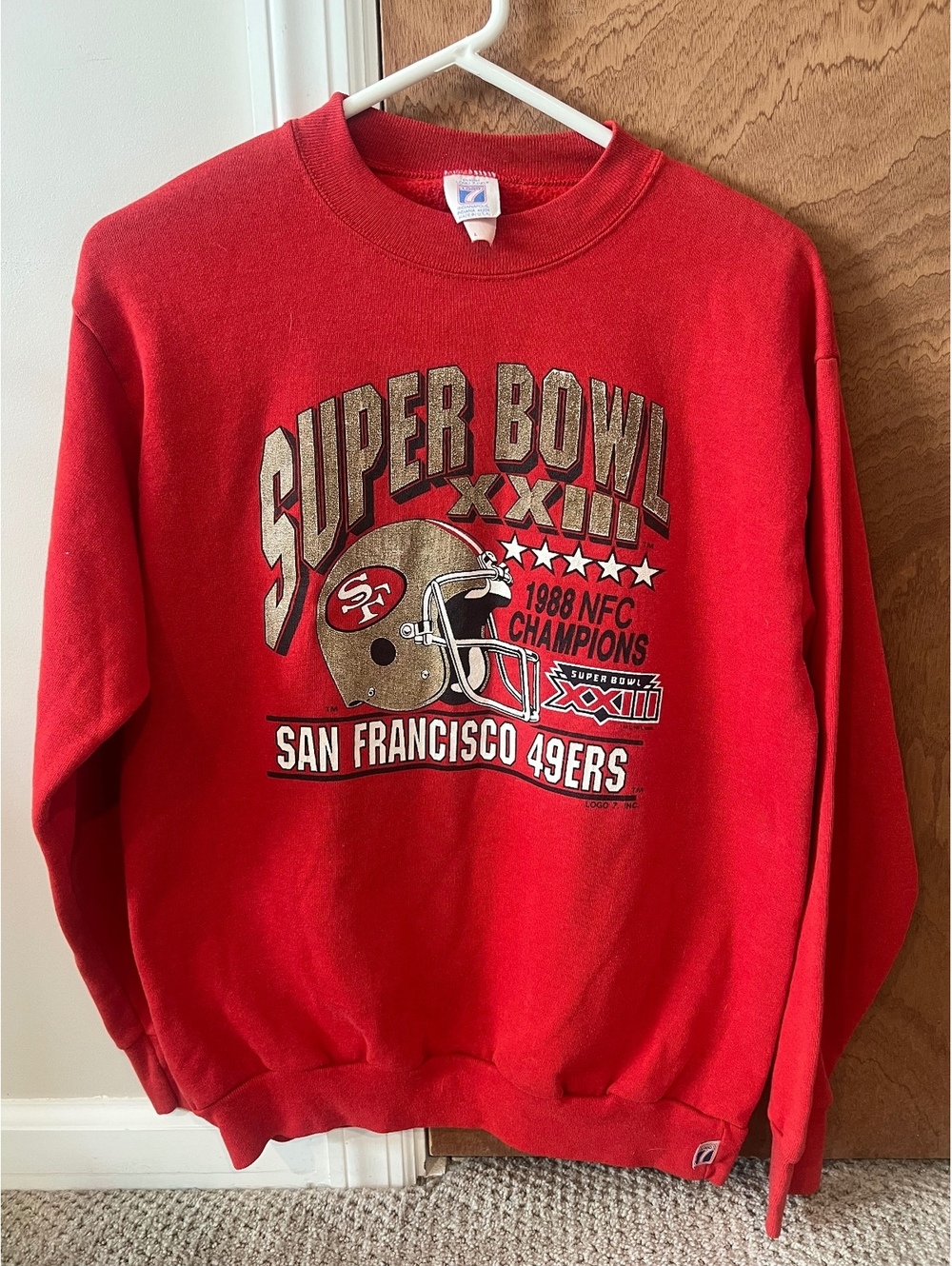 Vintage 1988 San Francisco Super Bowl Crewneck